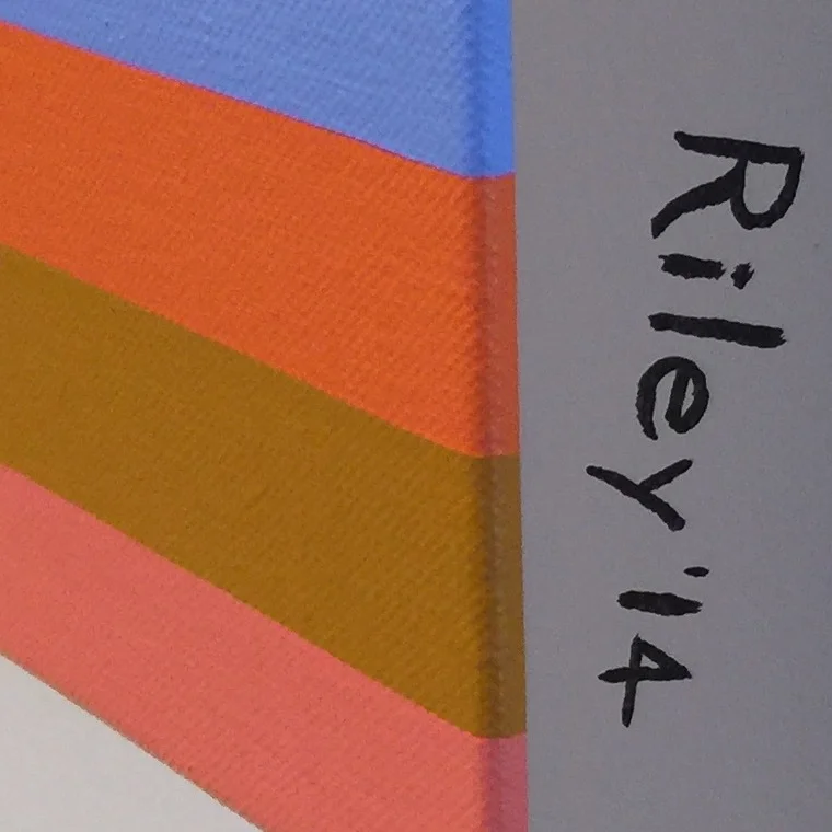 Yes, I am one of those painters who obsesses over the sides and edges of paintings. This gave me a little thrill. 