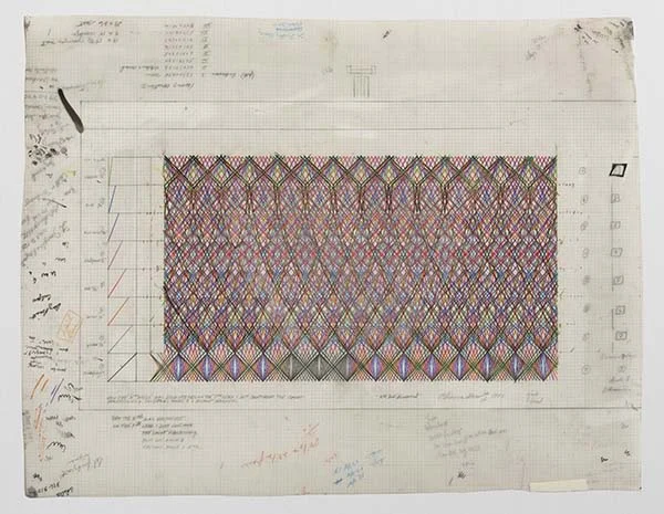 Channa Horwitz, 8th Level Discovered, 1982