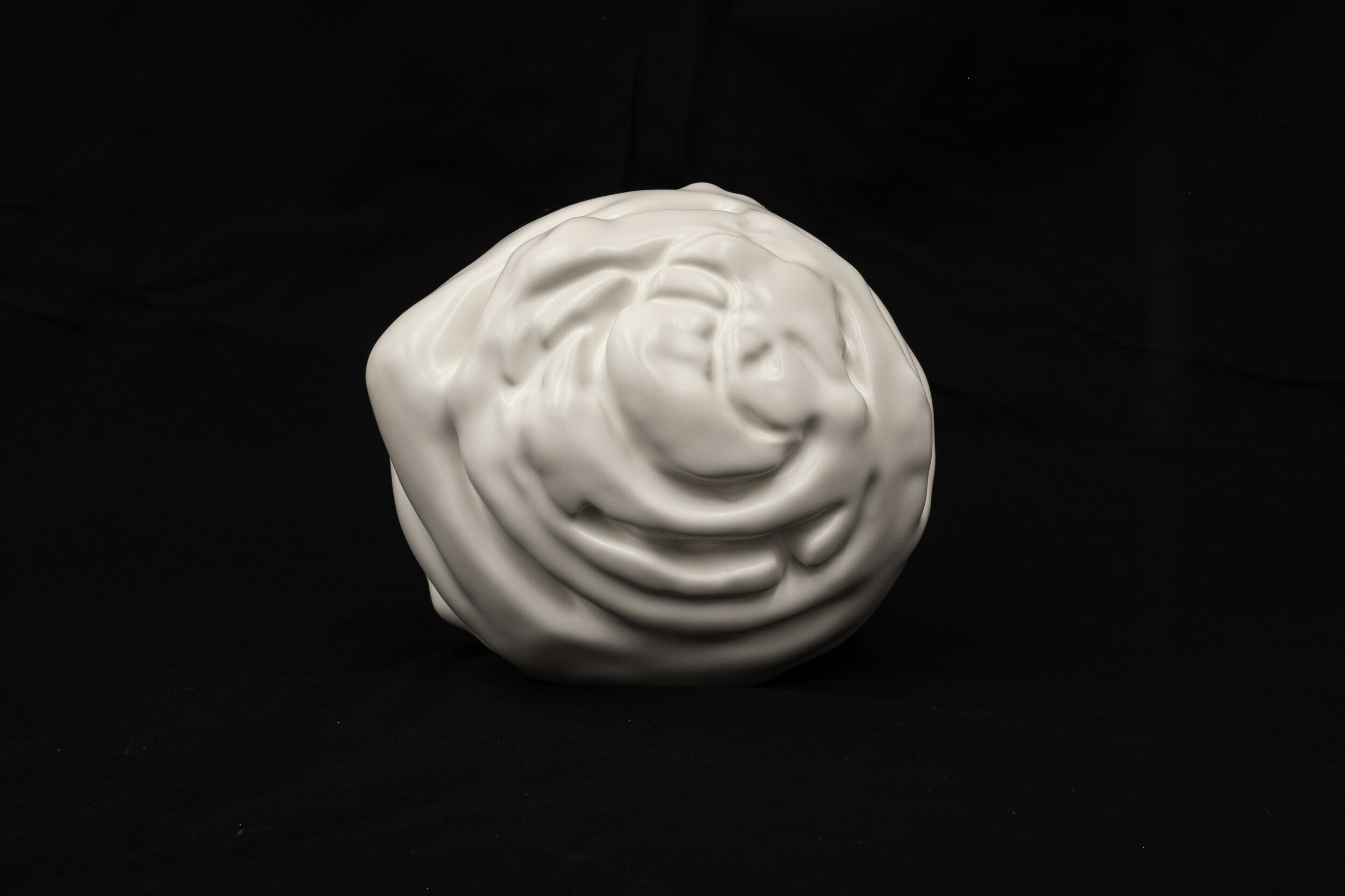   Artifact No. 7 , 2019 Glazed porcelain Diameter: approximately  7 inches 
