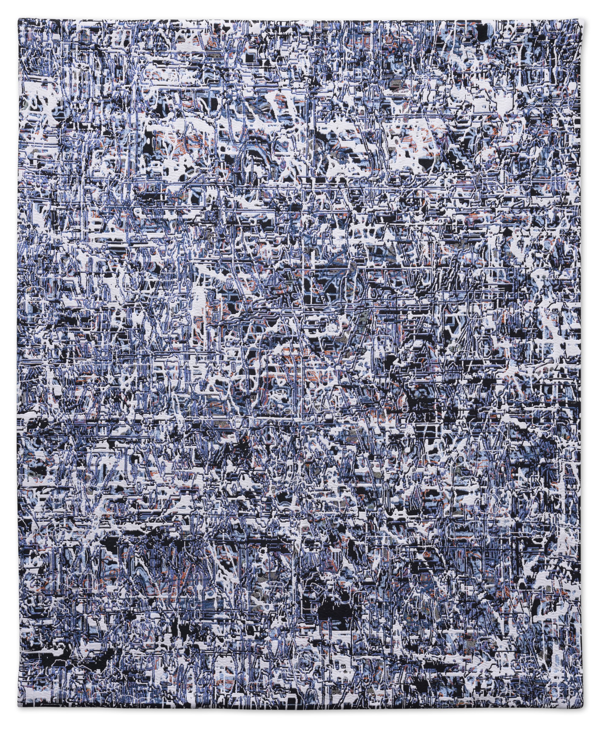   Grand Loop Variation, No. 1,  2023 Jacquard tapestry, edition of 6 + proofs 96 x 80 inches  