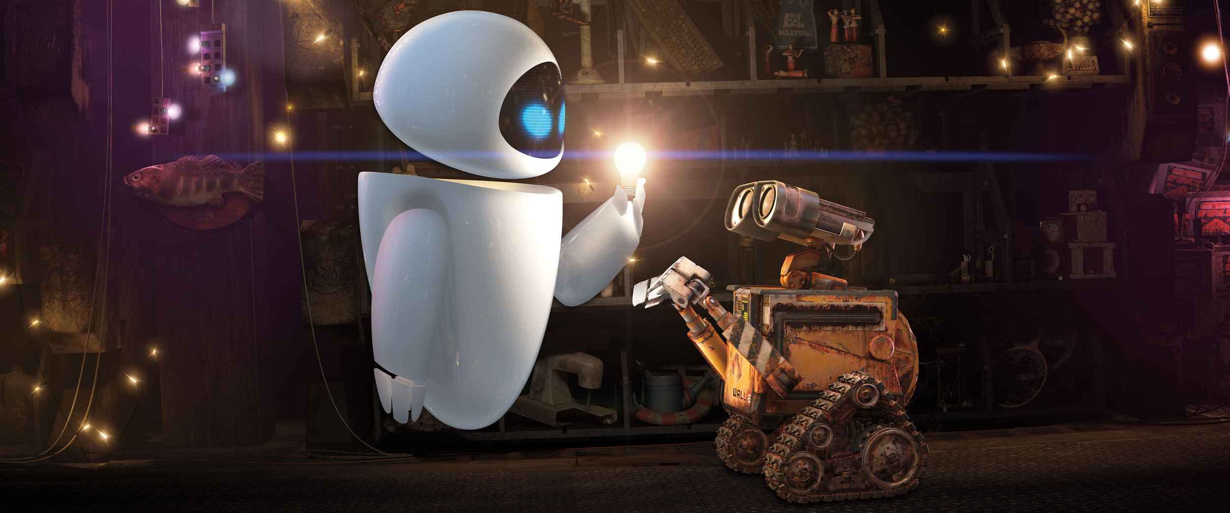 Wall E A Robot Love Story Bossy Gals
