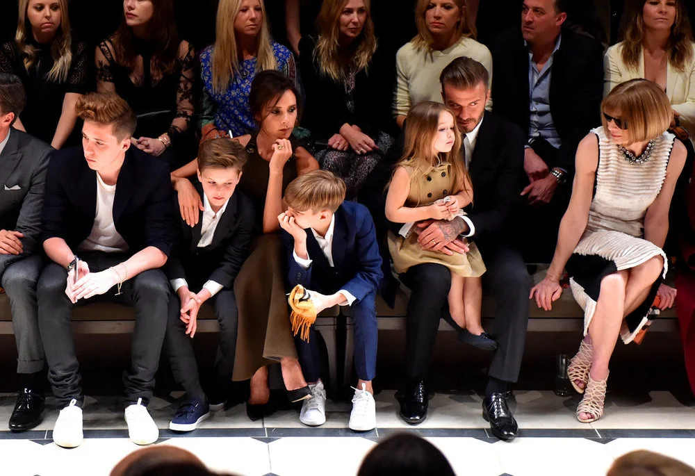 The Beckhams' Night Out With Burberry