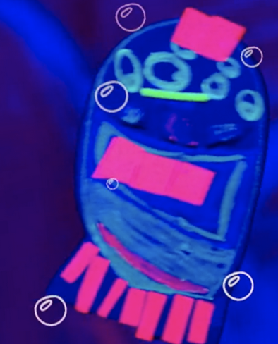 Glow in the Dark Future Creature Puppet Workshop