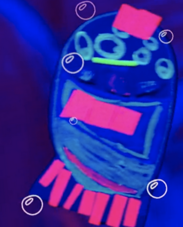 Glow in the Dark Future Creature Puppet Making Workshop