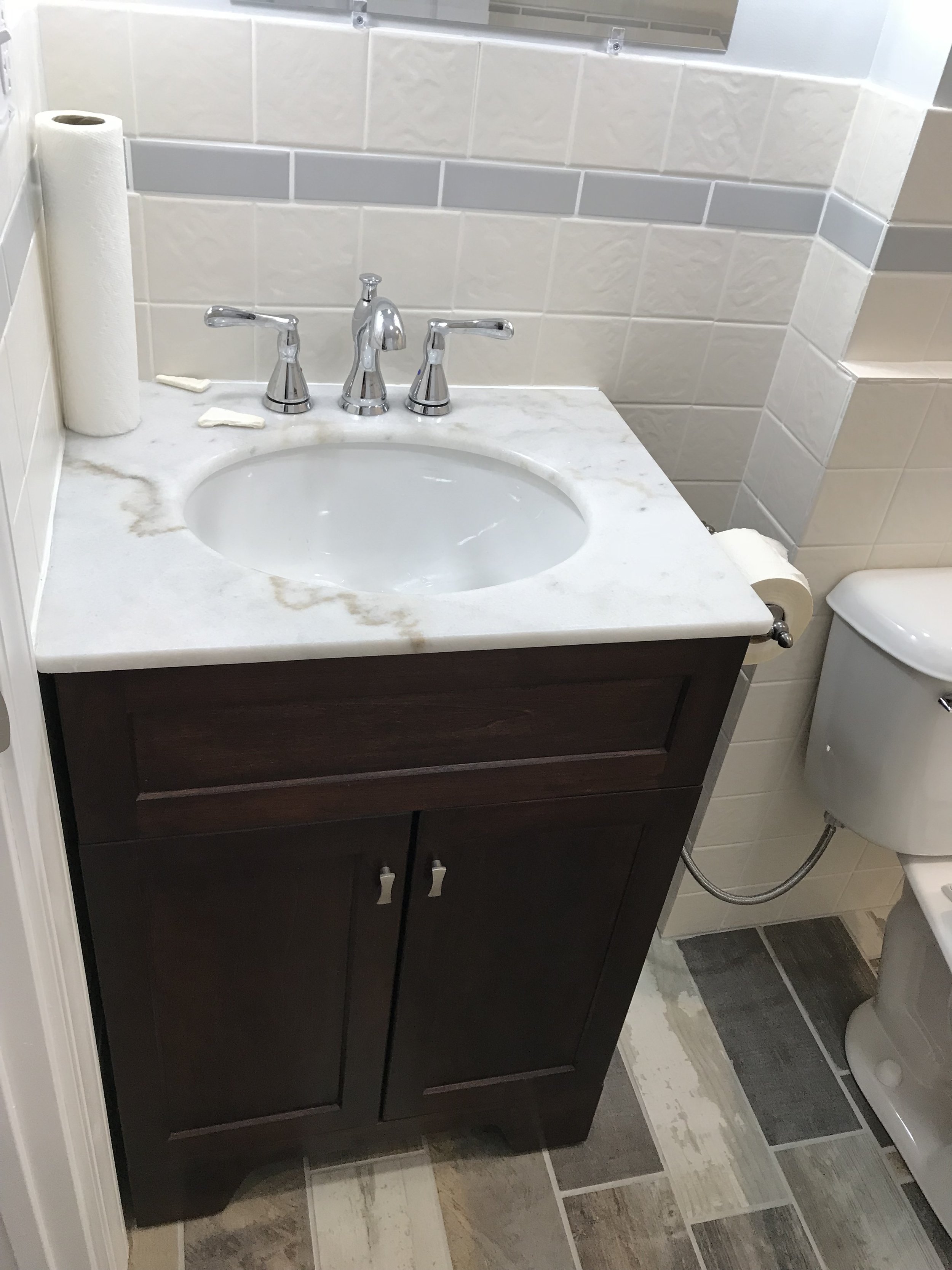 Marble Top Vanity