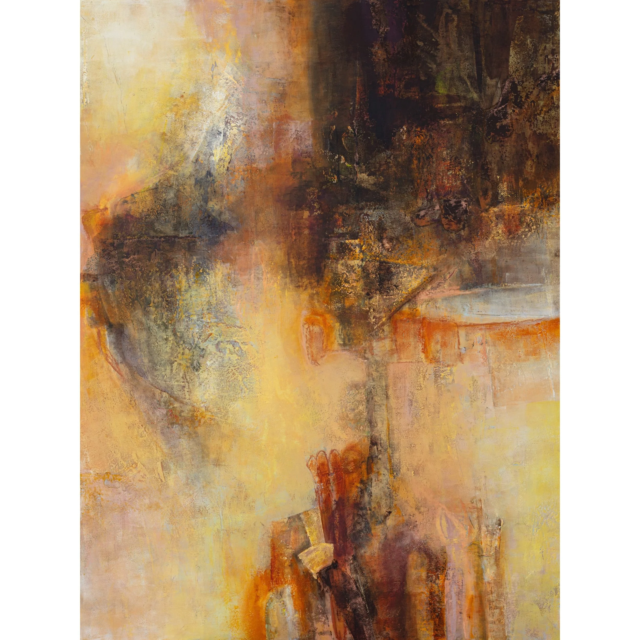 Talking Tambora 48" x 36"