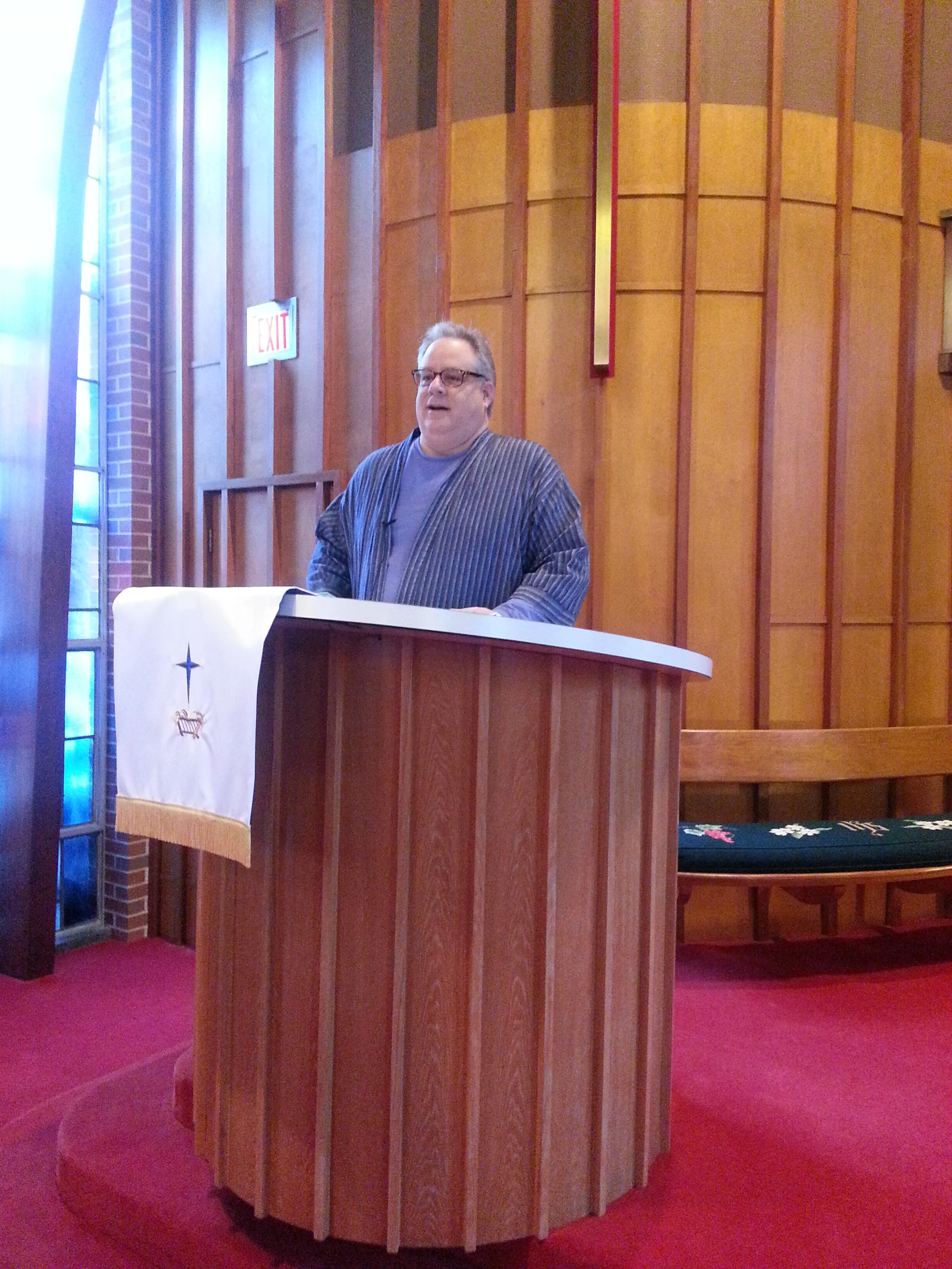 Come as you are Sunday John Pawloski is preaching February 2015
