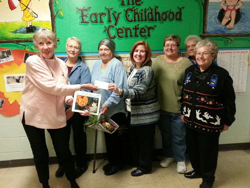 Our first story time at the Early Childhood Center