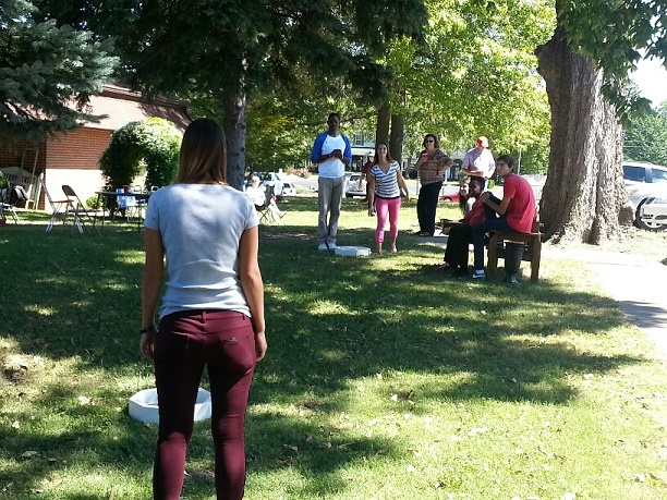  Picnic games with Lewis &amp; Clark students 