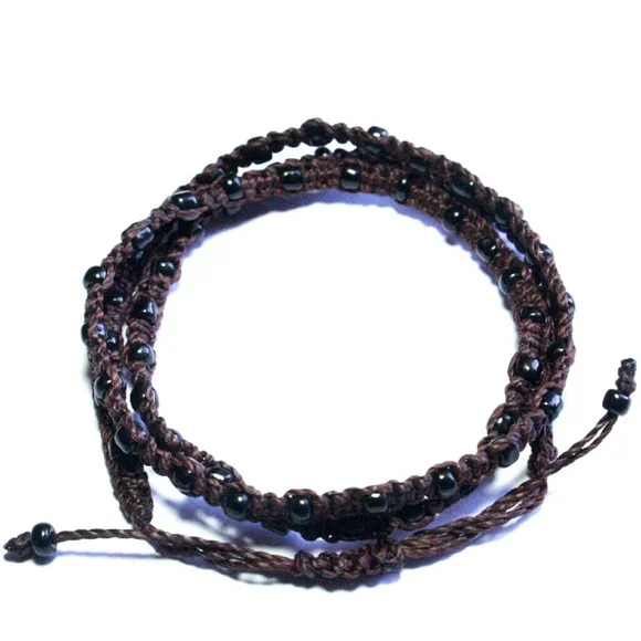 Ketzali Bracelets Xubal Chocolate Handmade