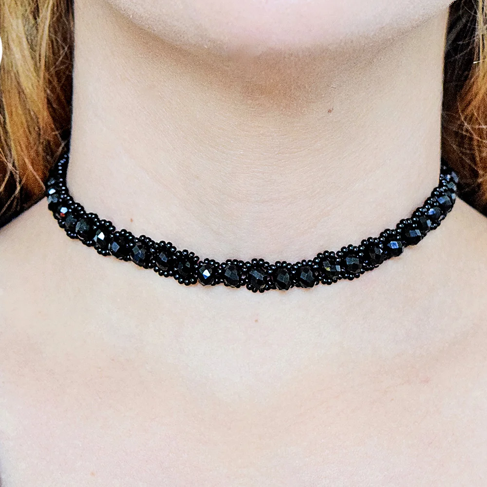 Ketzali Chokers Ktaqan Black Handmade