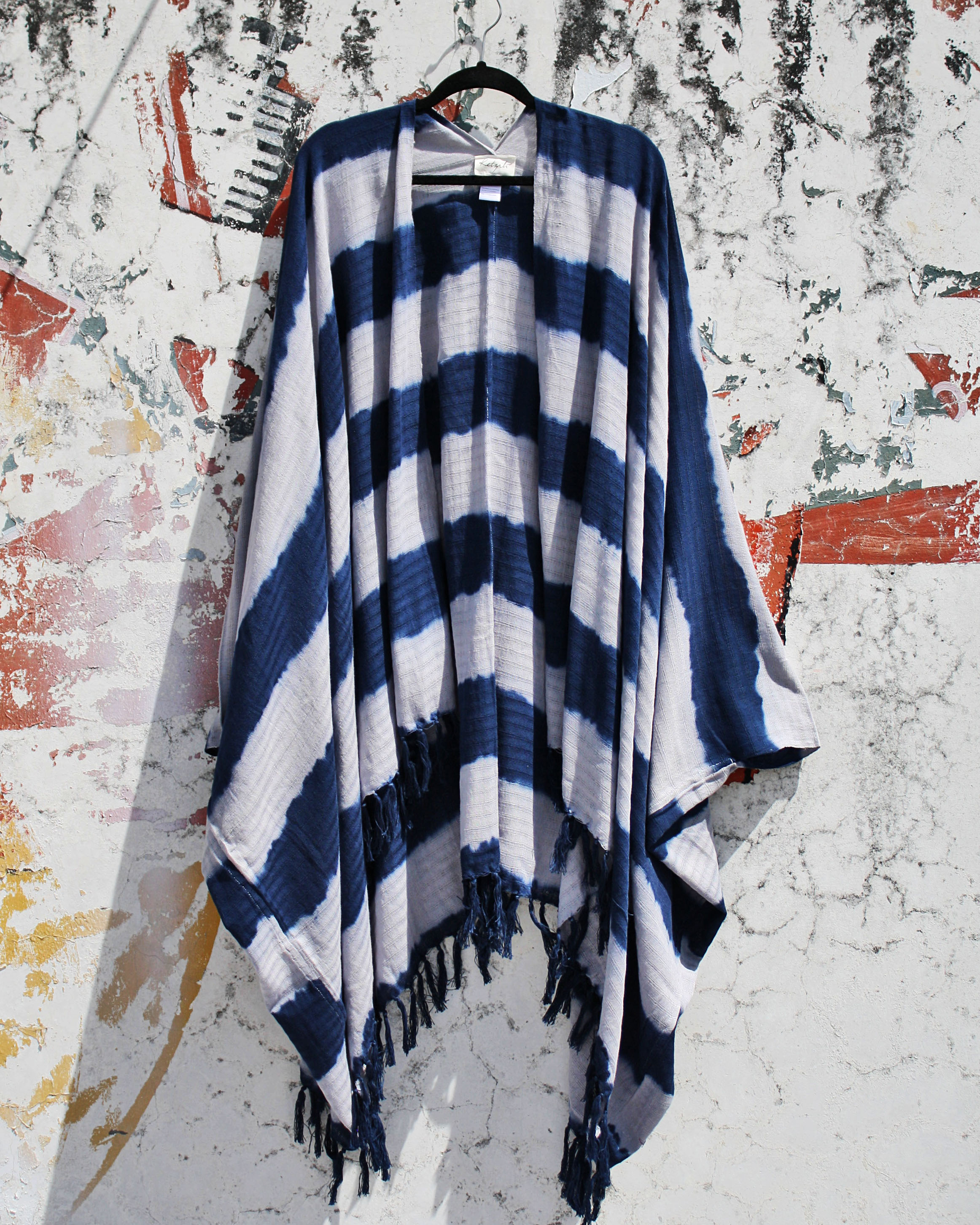 Ketzali Poncho Cicol Handmade Sustainable Boho Beach