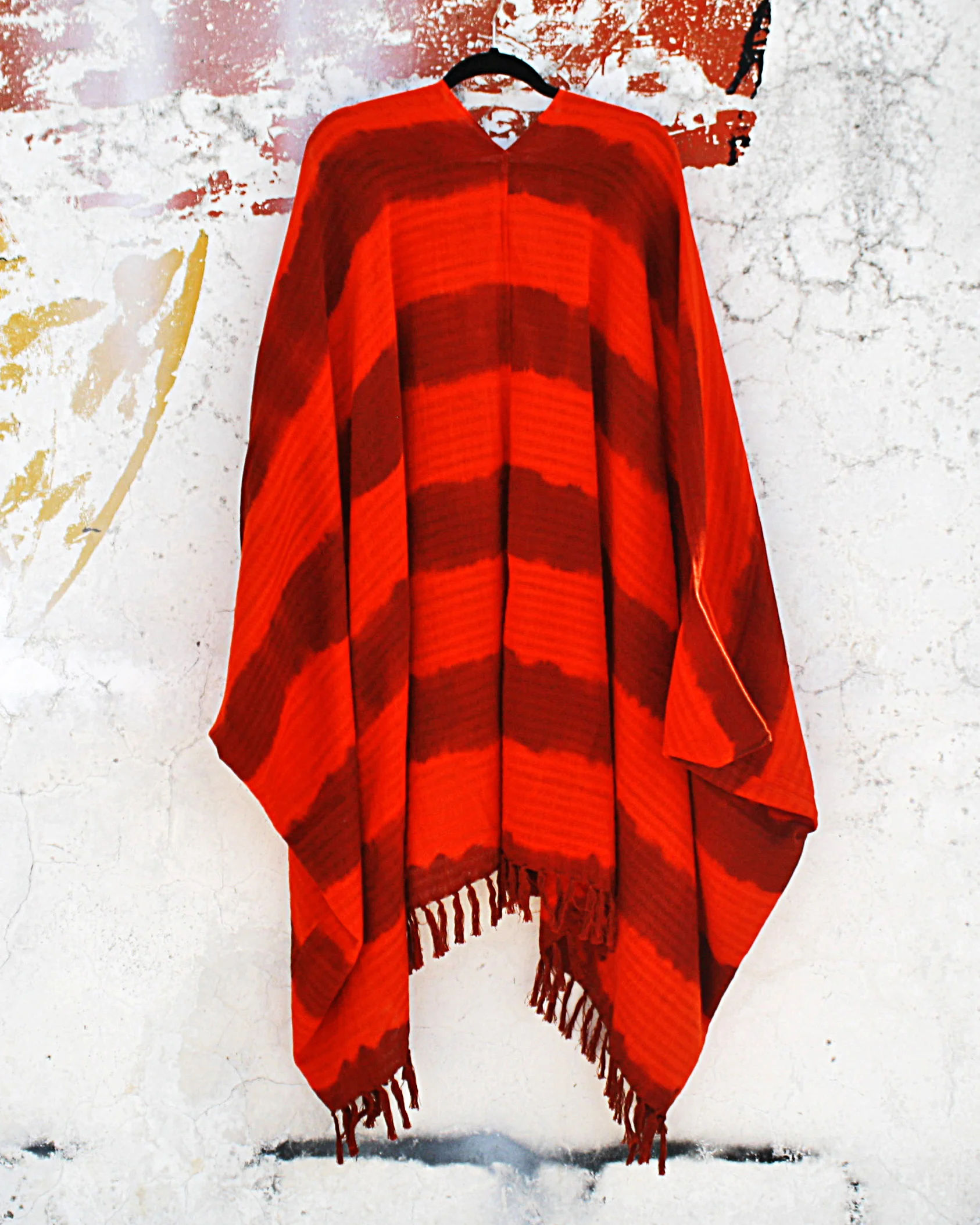 Ketzali Kulew Poncho Handmade Sustainable Fashion