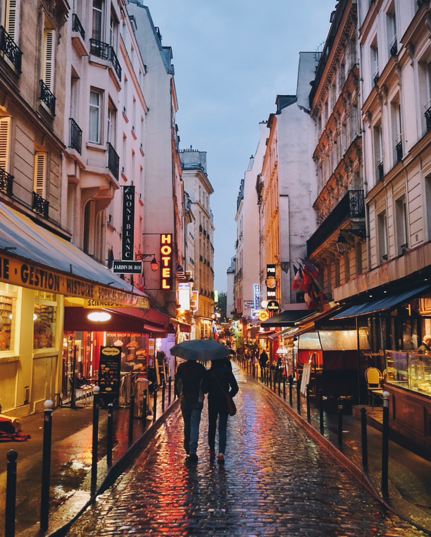 Paris in the rain. — misscoolpics