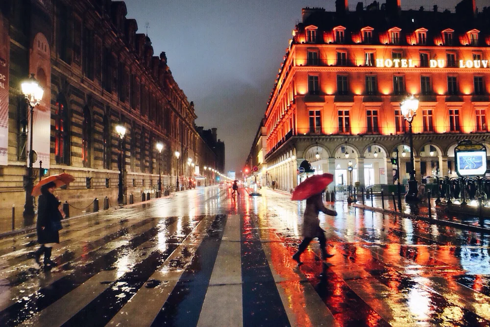 Paris in the rain. — misscoolpics