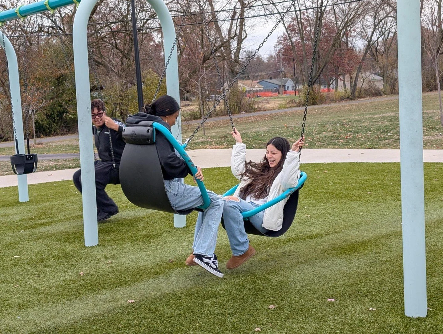 There&rsquo;s something special about seeing scholars enjoying time together outside! ☀️💚

From studying hard to laughing on the swings, moments like these remind us that balance, friendship, and joy are all part of the journey.