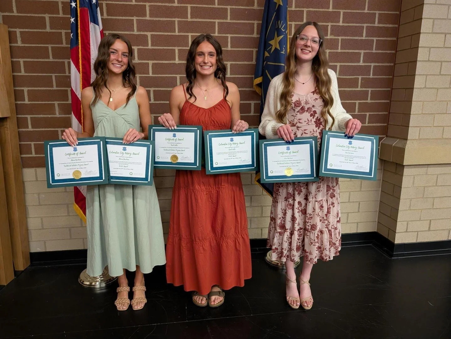 Congratulations to our Traditional Questa Scholars who were also recognized with the Columbia City Rotary Award!

We&rsquo;re proud to celebrate your hard work, leadership, and bright futures ahead. Thank you to the Columbia City Rotary for investing