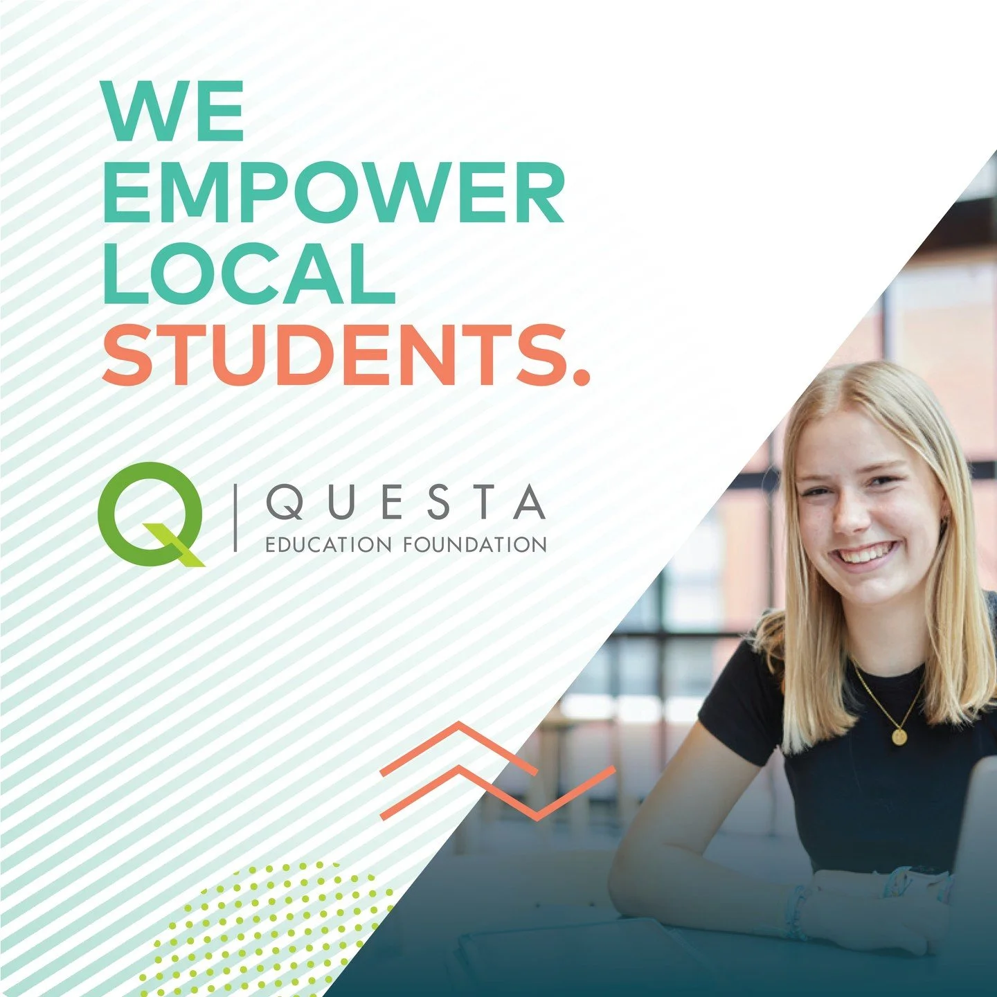 Questa provides 100% forgivable loans to students. Over 80% of them choose 
to live and work in Northeast Indiana &mdash; helping transform our community. 

Educate, hire, and retain local talent ➡️ www.questafoundation.org