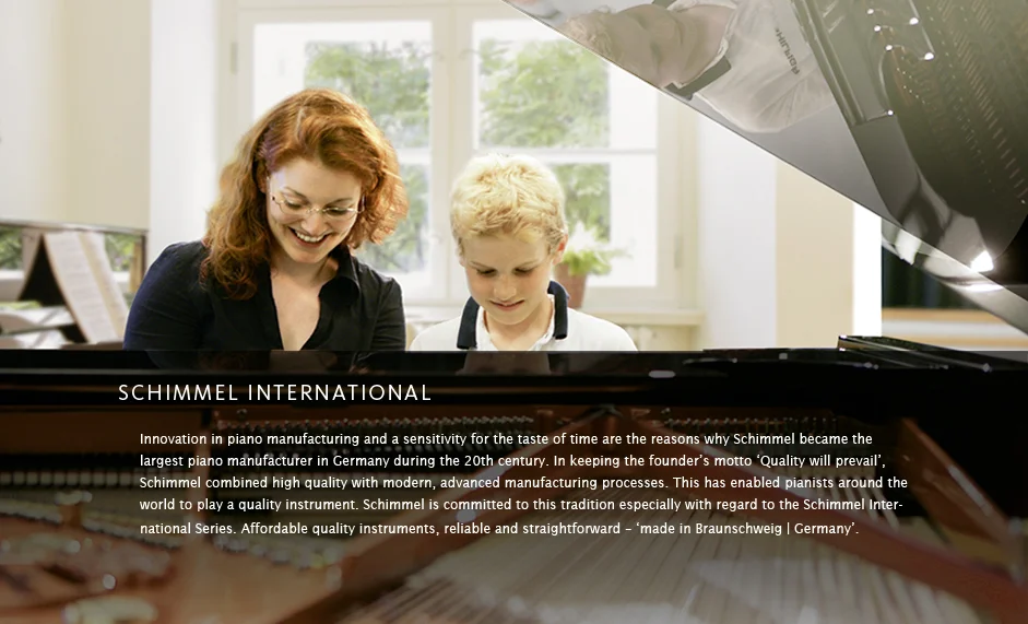 Schimmel Pianos International Series