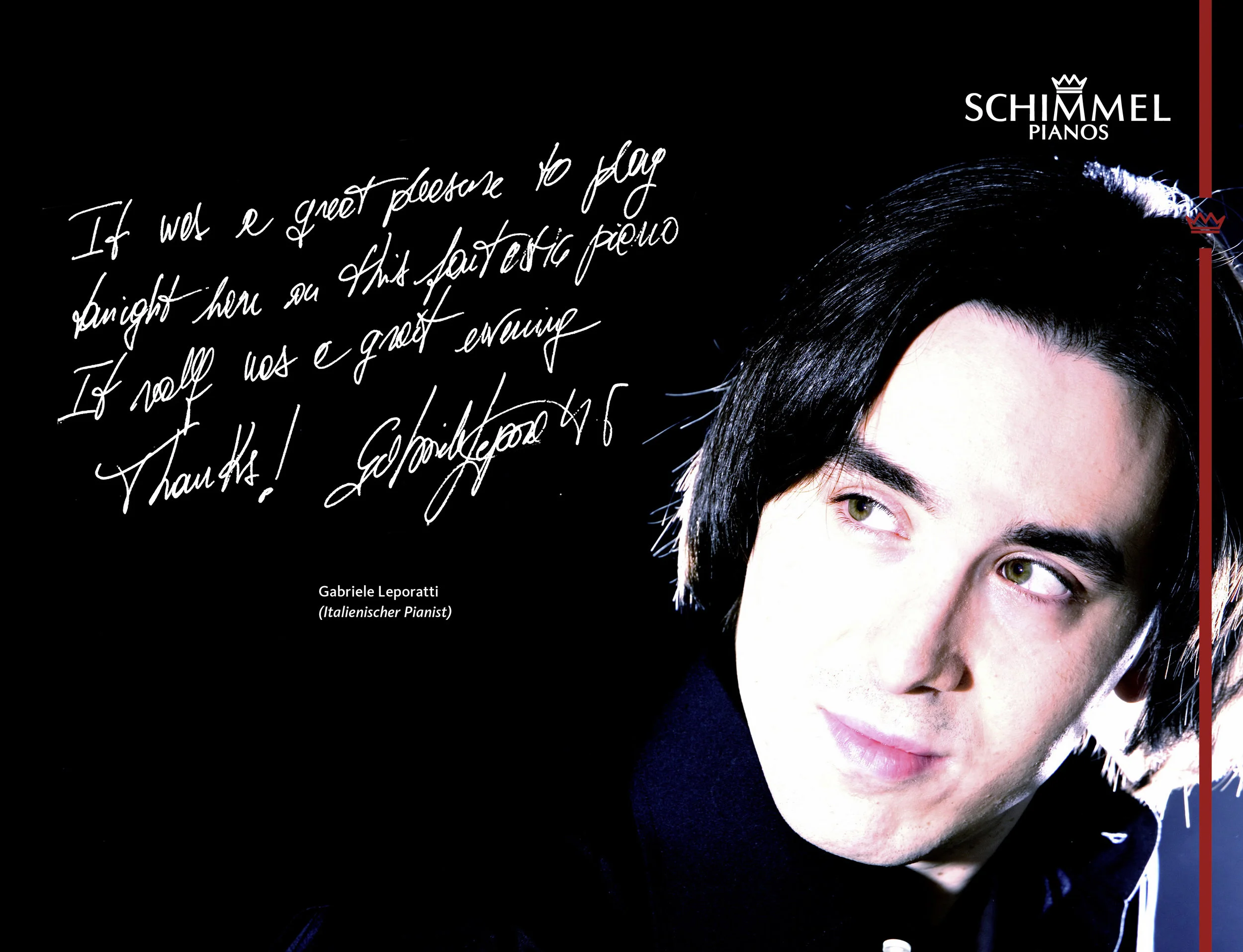 Gabriele Leporatti Schimmel Pianos