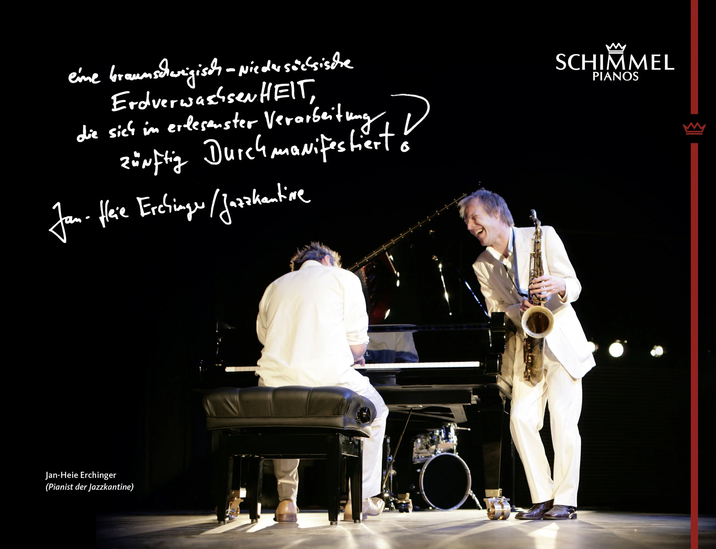 Jan-Heie Erchinger Schimmel Pianos