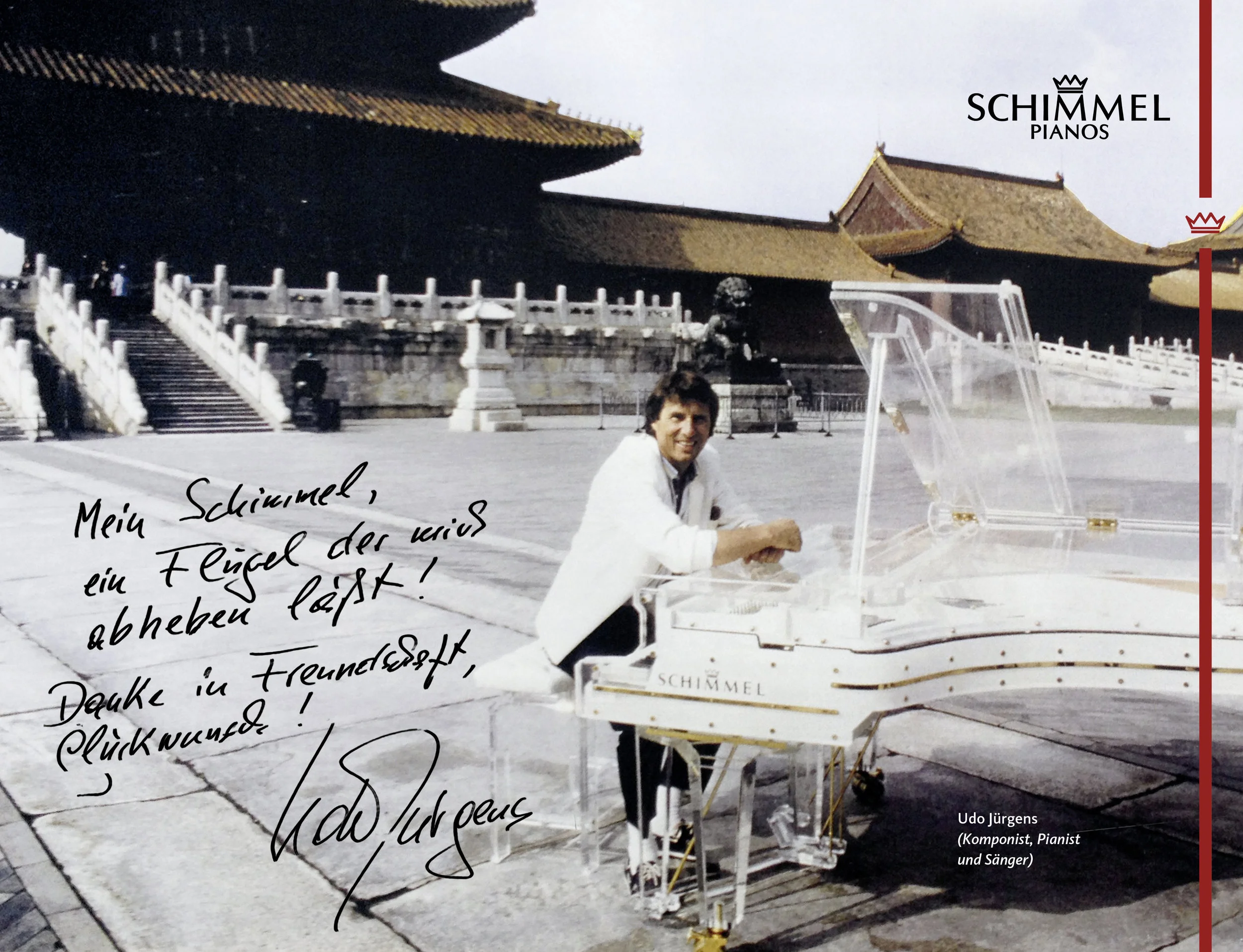 Udo Jürgens Schimmel Pianos