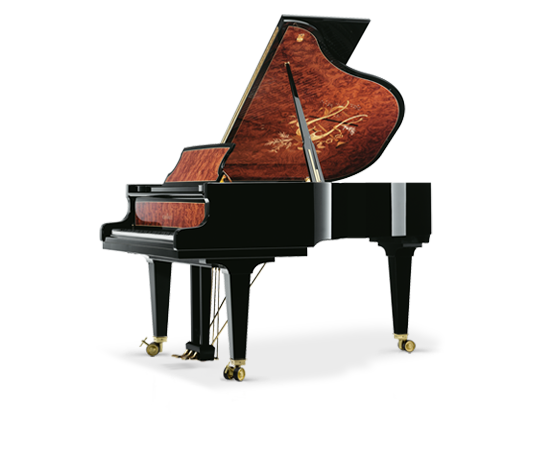Schimmel Pianos Tradition Intarsie Harfe