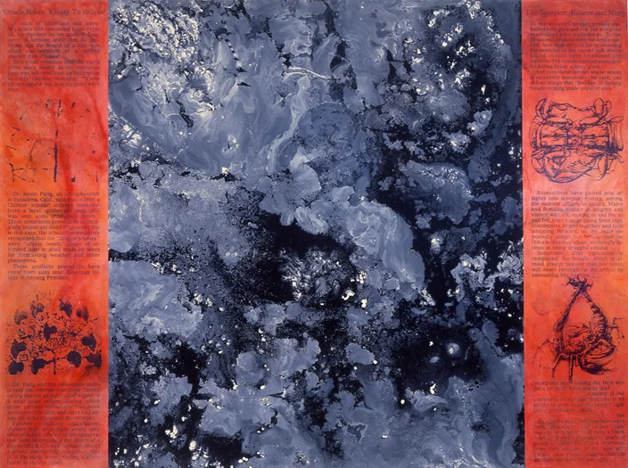 Oracle Bones Testify to Eclipse the Scorpion Bizarre and Nasty, 1991