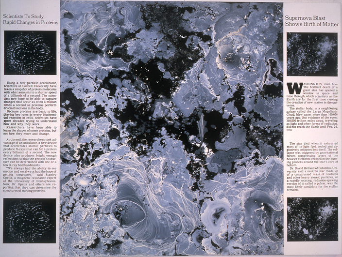 Rapid Changes in Proteins Shows Birth of Matter, 1988