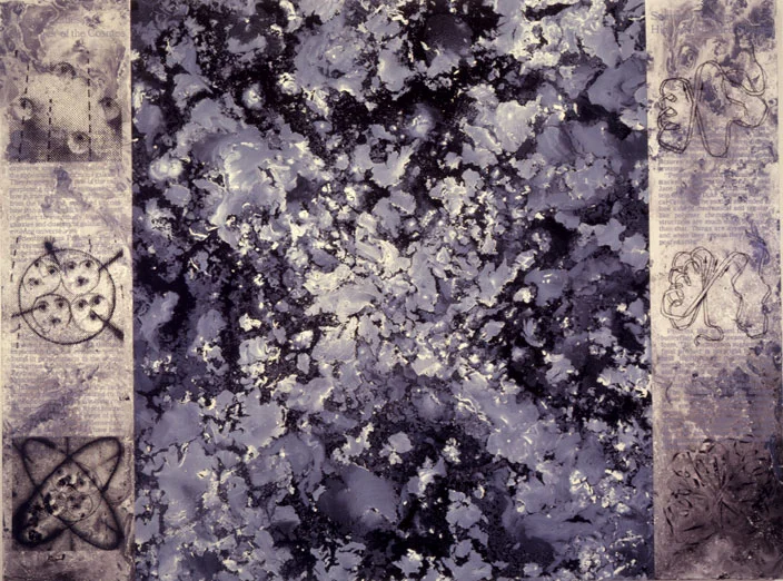 Dark Ages of the Cosmos Hidden in Folded Shapes, 1989