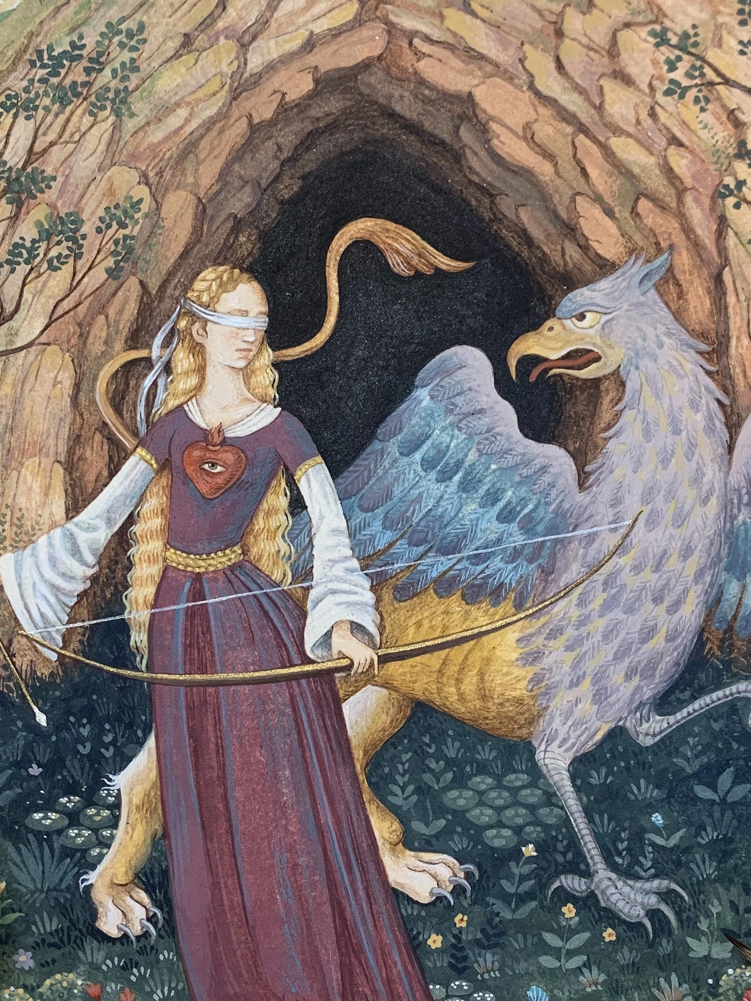It&rsquo;s the very last day to see FOLKLORE, MYTHS &amp; LEGENDS curated by @venetiahiggins at @thegalleryatgreenandstone 
Open til 5pm!

What an absolutely phenomenal exhibition, can&rsquo;t believe I got to be included along with the 35 other bril
