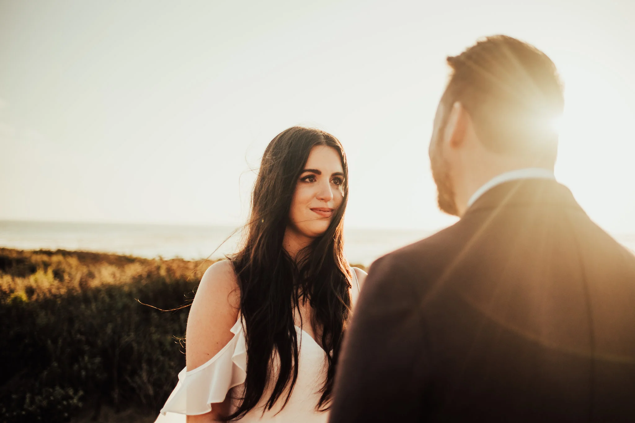 Sunny Big Sur Elopement with Intimate First Look Photographed by Big Sur Wedding Photographers Tessa Tadlock 