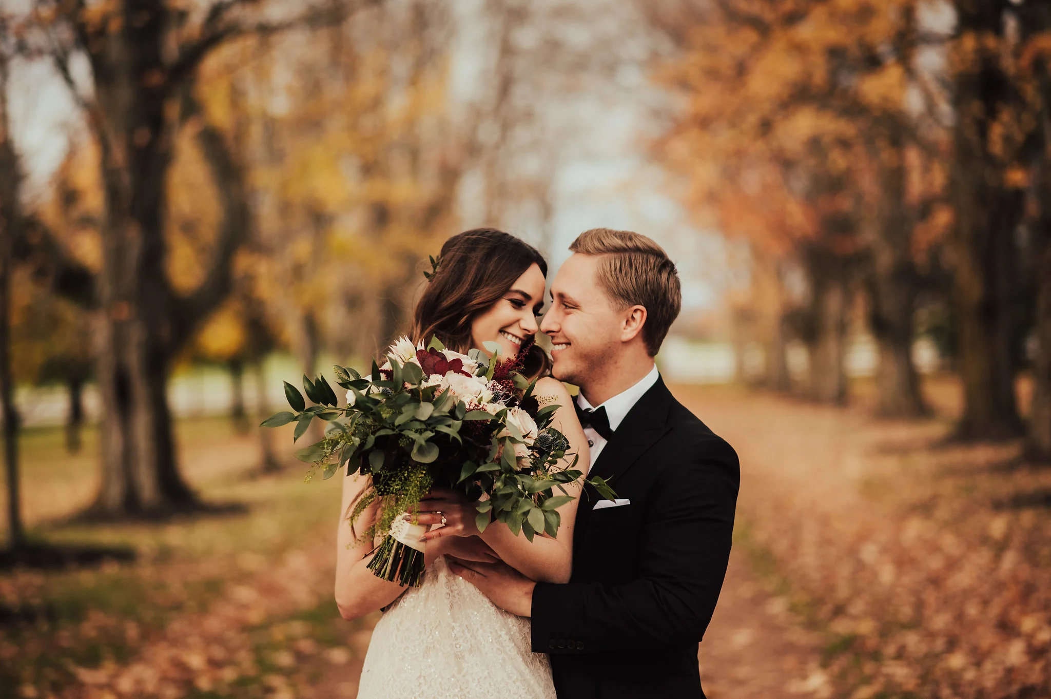 Romantic Autumn Canada Wedding Photographed by Big Sur Wedding Photographers Tessa Tadlock 
