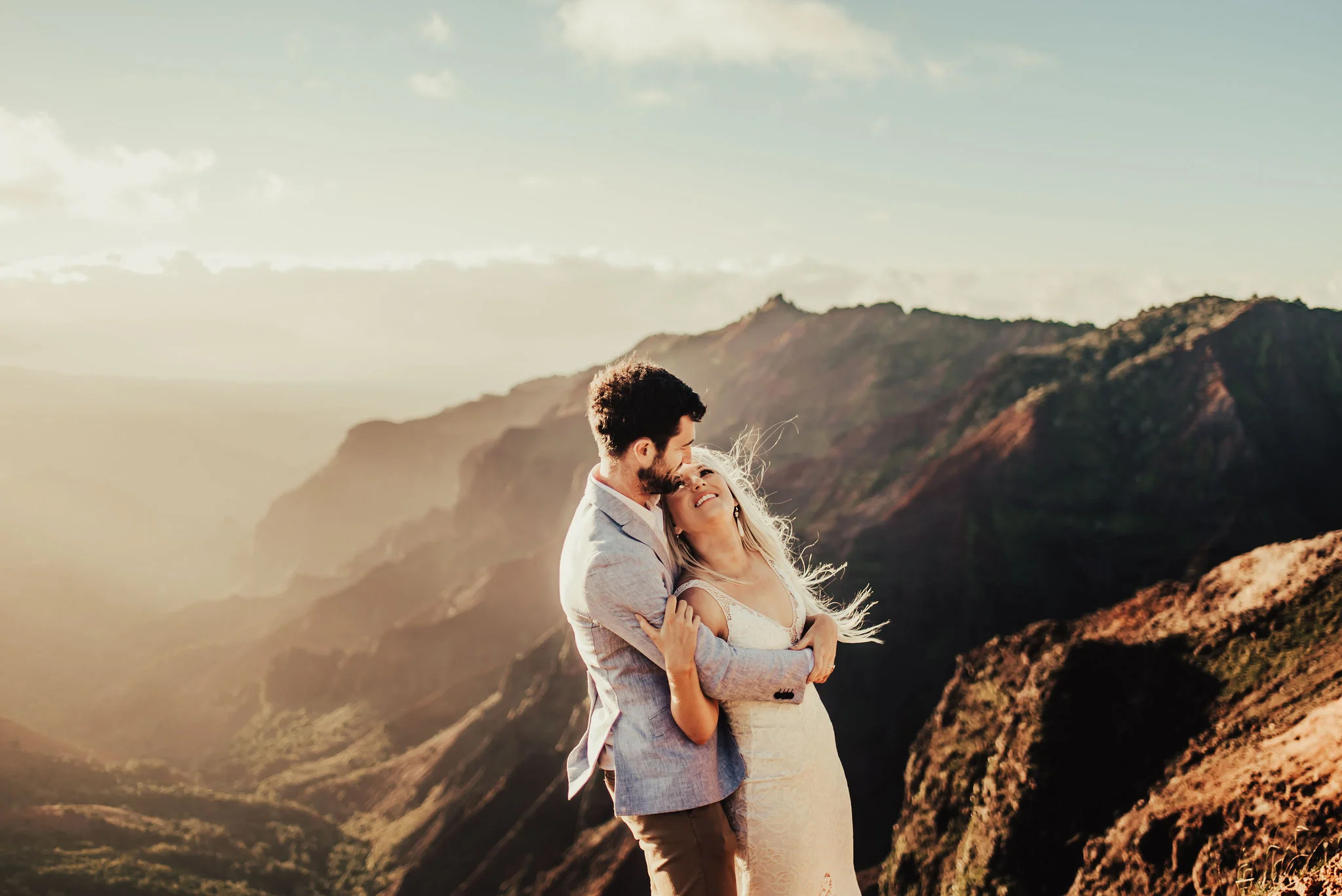 Magical Kauai Cliffside Elopement Photographed by Big Sur Wedding Photographers Tessa Tadlock 