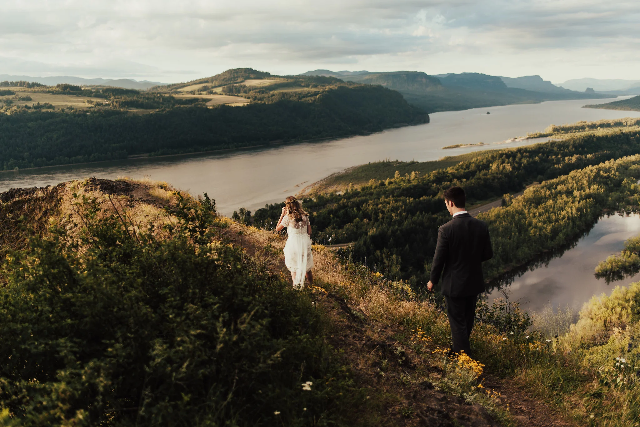 Breathtaking Elopement in the Mountains Photographed by Big Sur Wedding Photographers Tessa Tadlock 