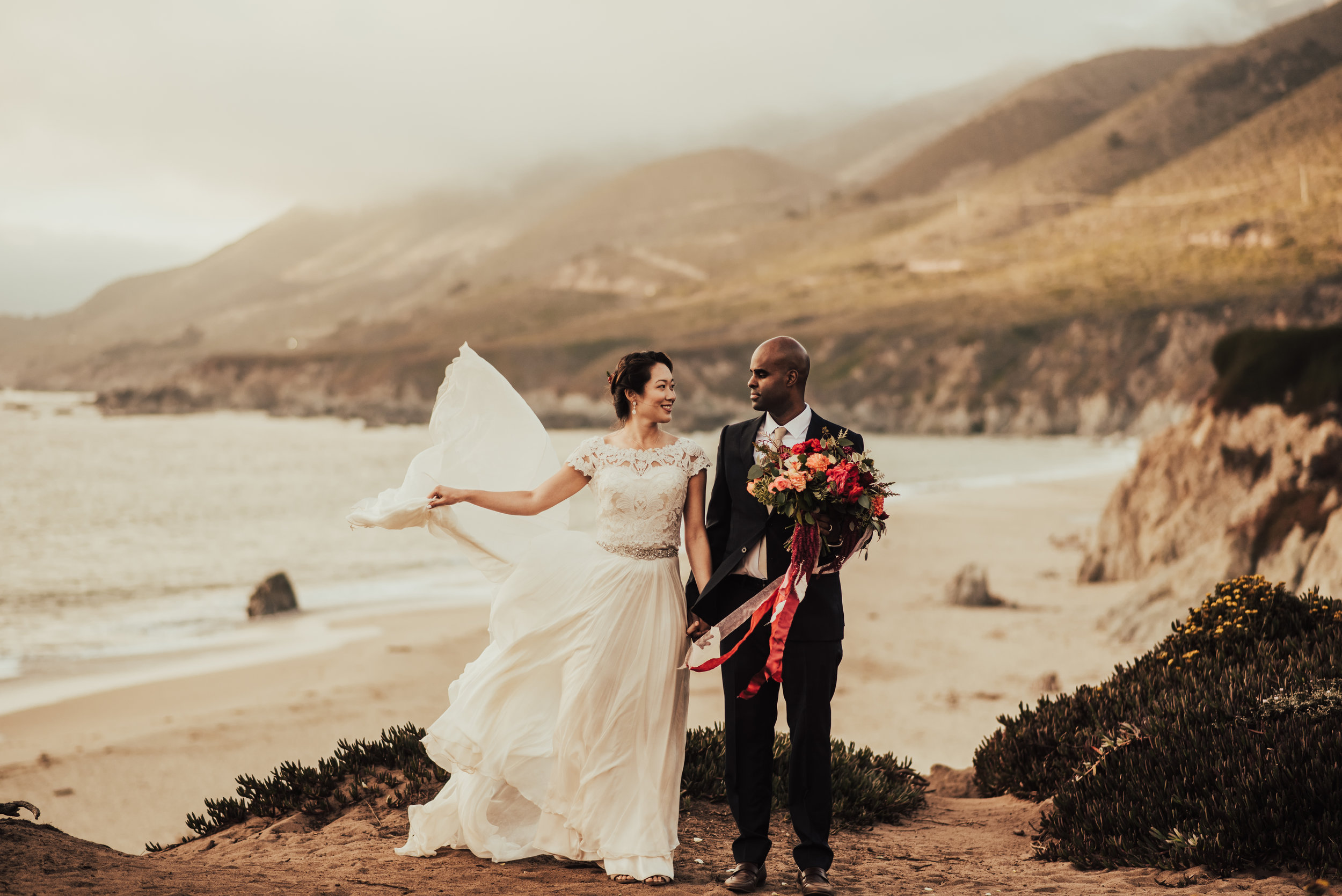 Tessa is THE photographer if you want incredible shots and are an adventurous couple looking to get married in the most beautiful nature settings! She is so professional and so nice - what more can you ask for? My husband and I eloped in 2017 in Big Sur in a private opening in the redwoods. We hired both Tessa and her fiancé Jimmy to be our videographer and we were blown away by the footage. They both made us feel like natural models (which we totally aren’t) and captured the most incredible memories for us to look back on. She’s so sweet and so talented... she inspired me to pick up photography as well! What a boss! 🙌🏼🙌🏼🙌🏼