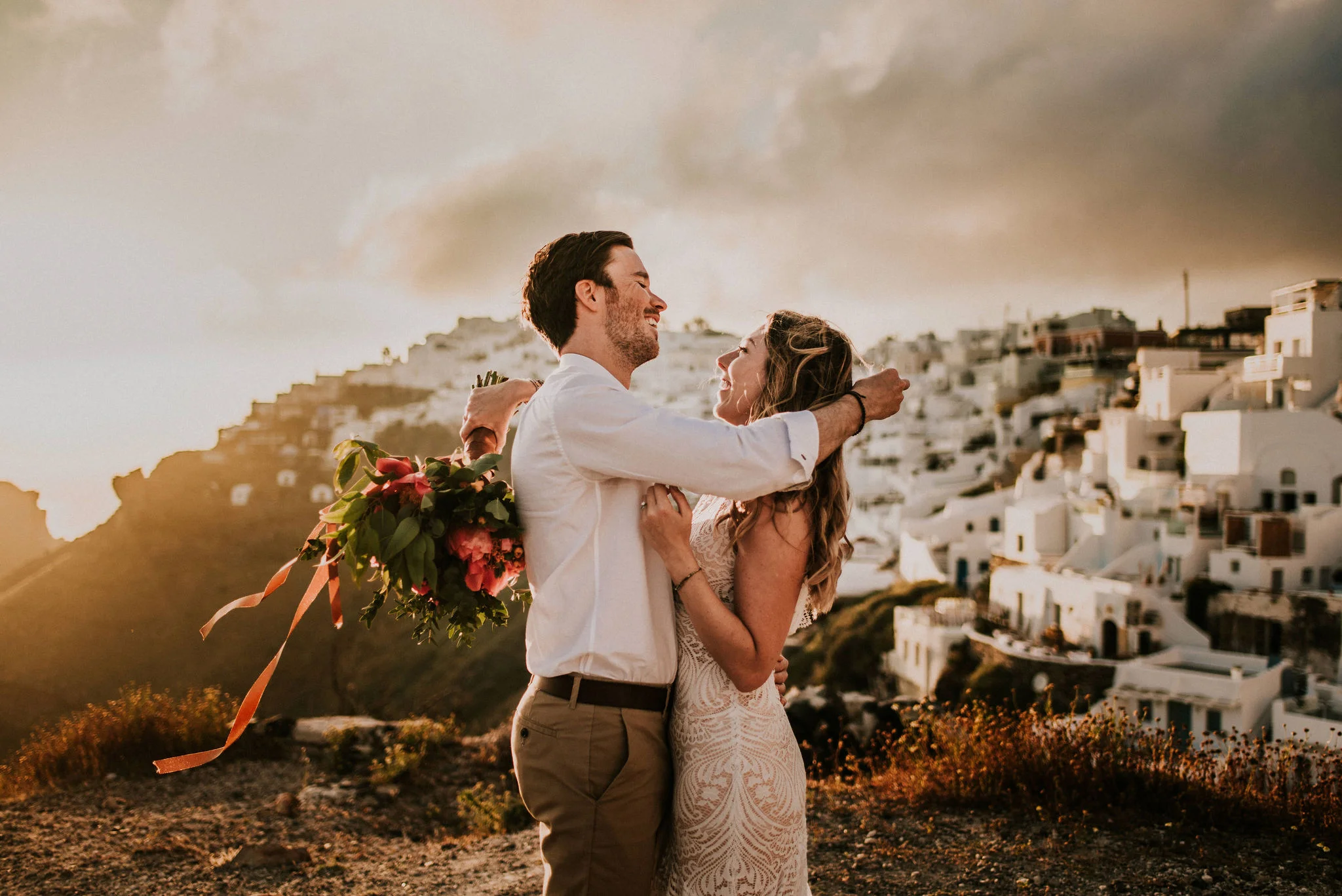 Candid & Natural Couple Portraits for Destination Elopement Photographed by Santa Barbara Wedding Photographers Tessa Tadlock