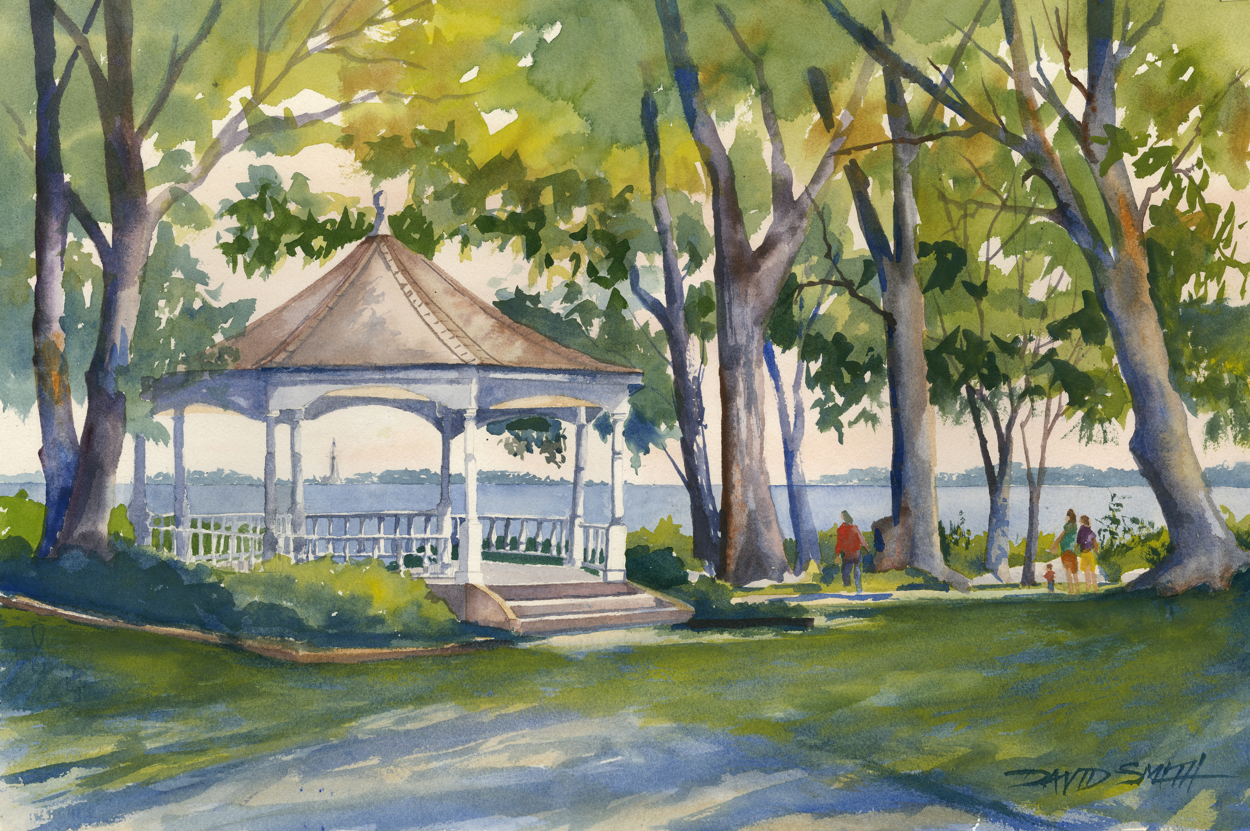 "Gazebo" - Original Sold - Prints Available