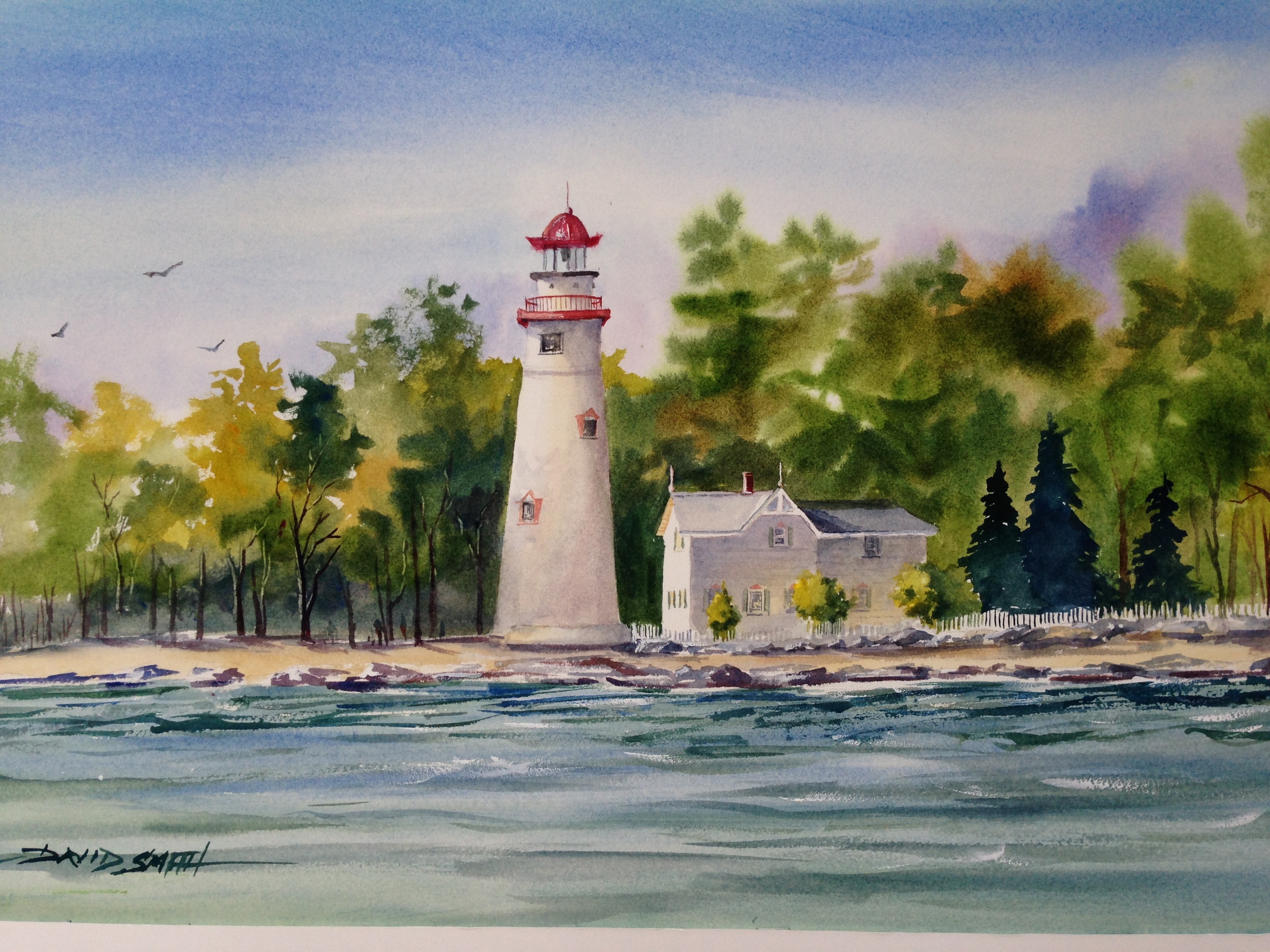 "Marblehead Light" - Sold - Prints Available