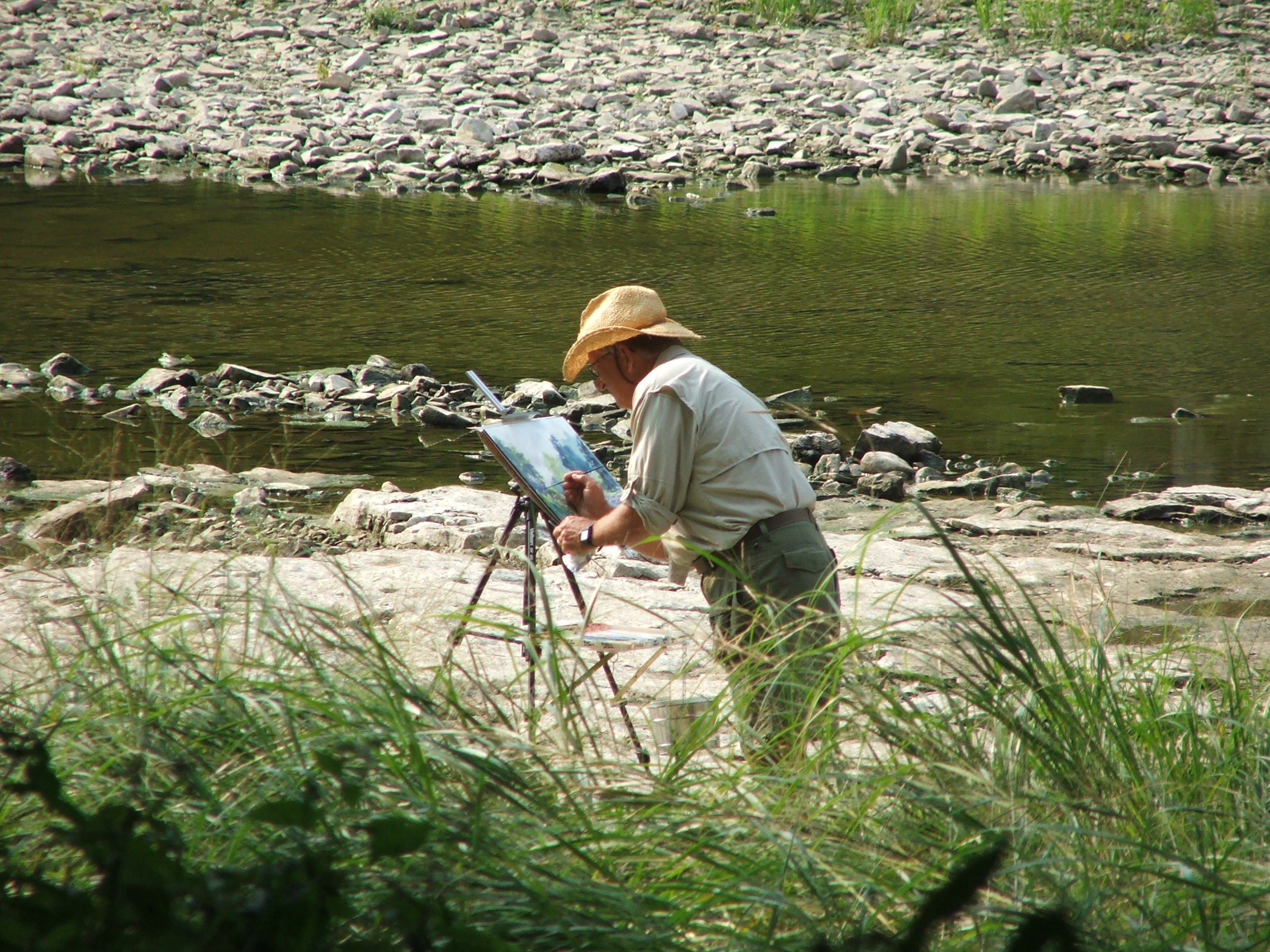Maumee River - Maumee, Ohio - Monday Morning Painters