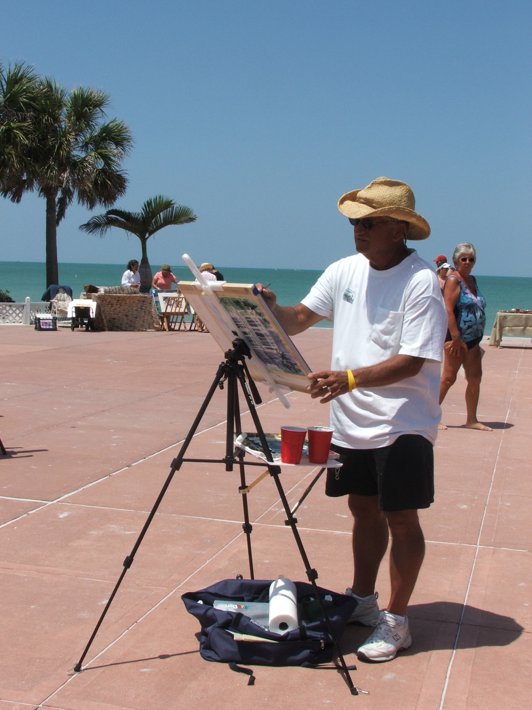 On the Patio - Gulf of Mexico - Pass A Grille, Florida