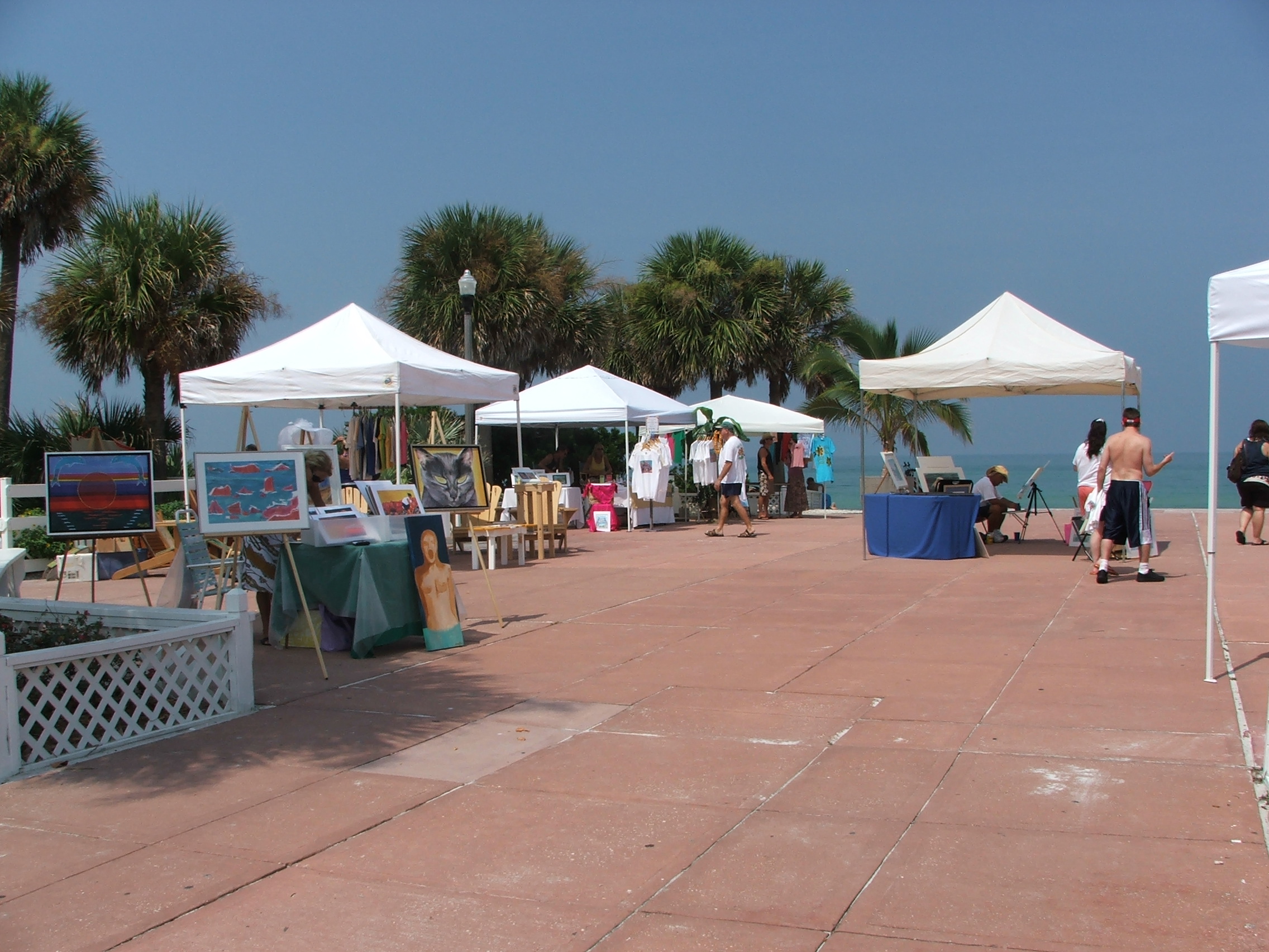 Patio Art Show - Pass a Grille Beach, Florida