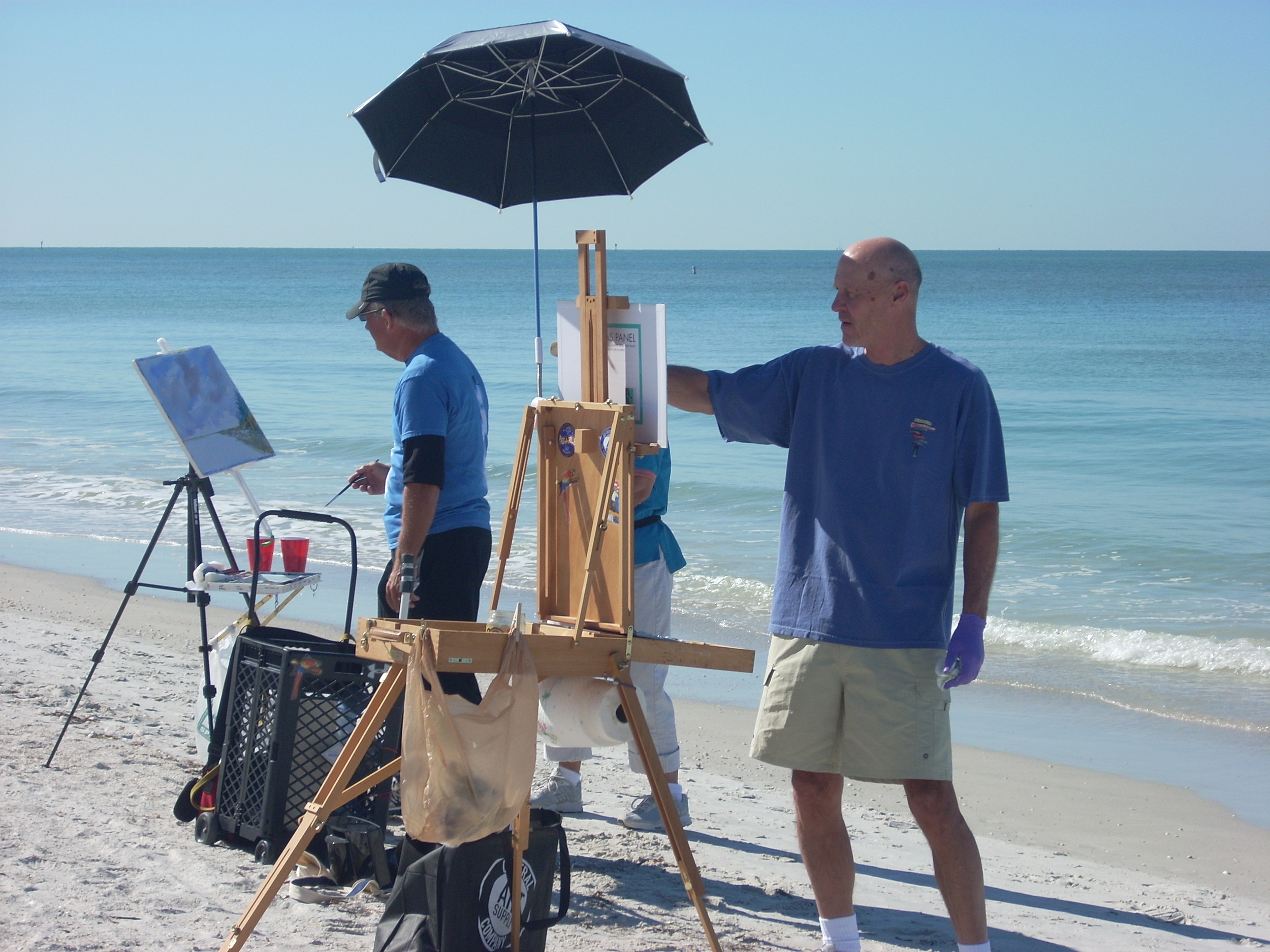 Perfect Sunday  - Dave and Rick on the Beach