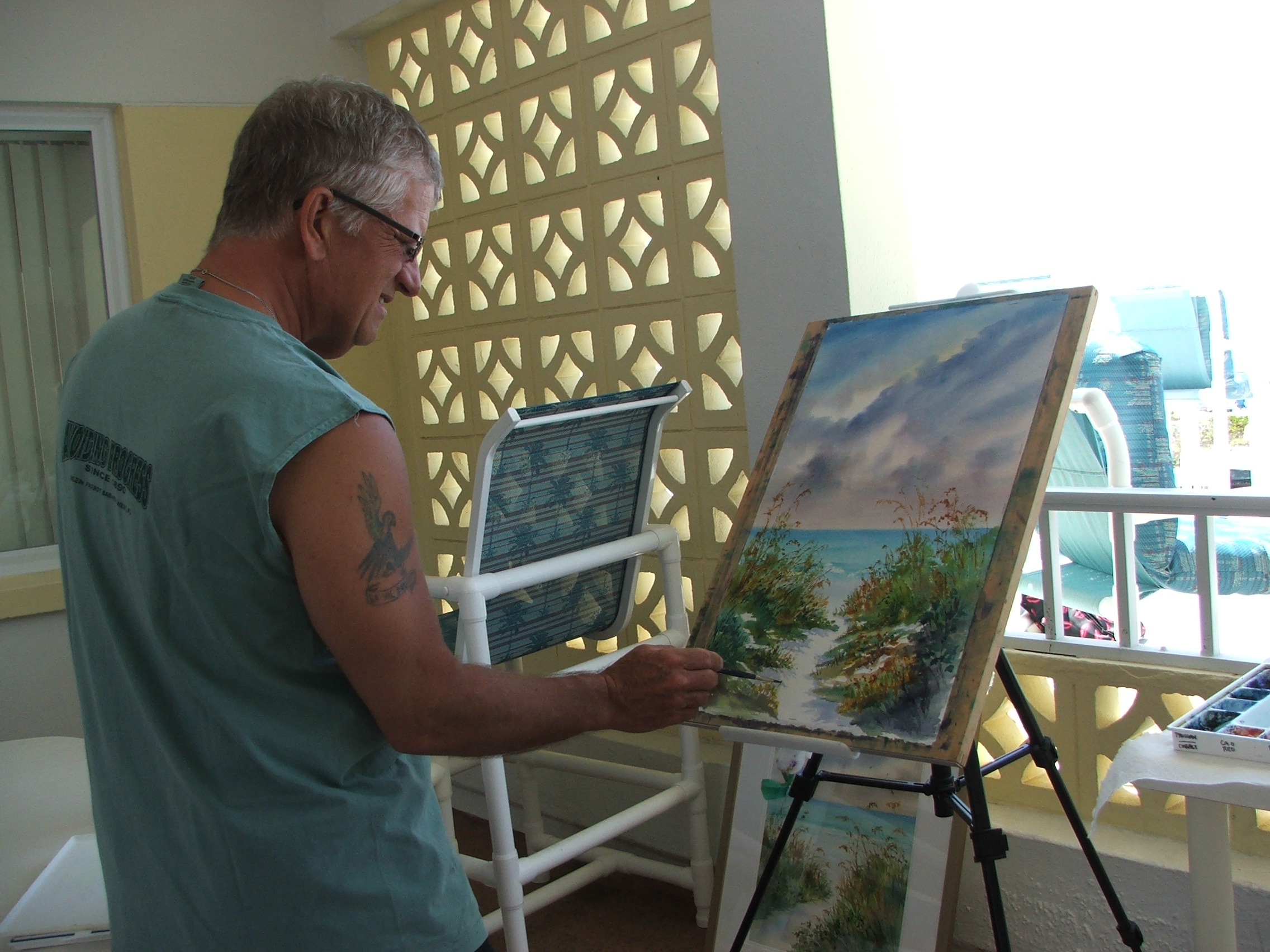 One of Dave' Favorite Spots to Paint - Florida