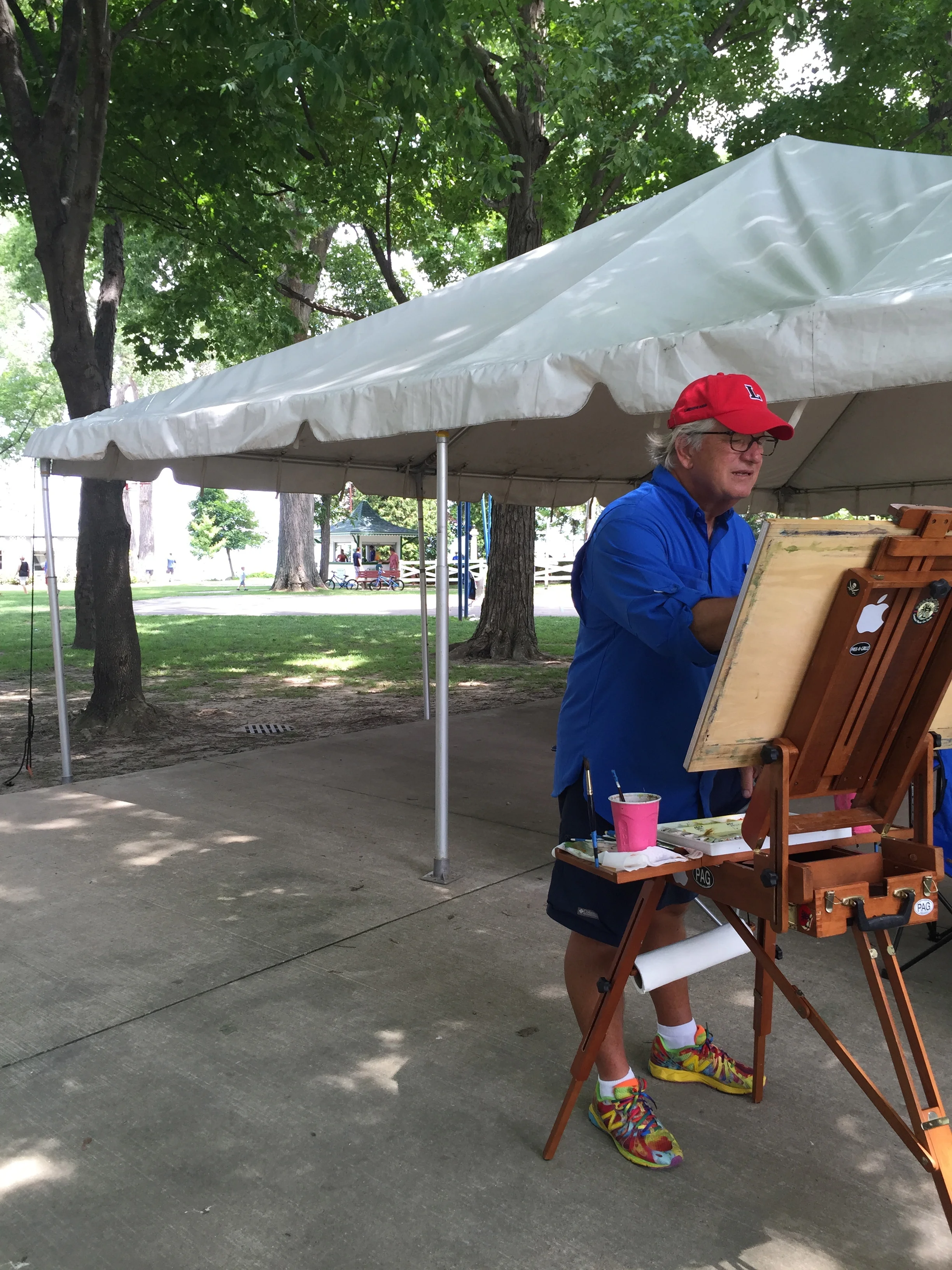 Dave at Lakeside - 2015