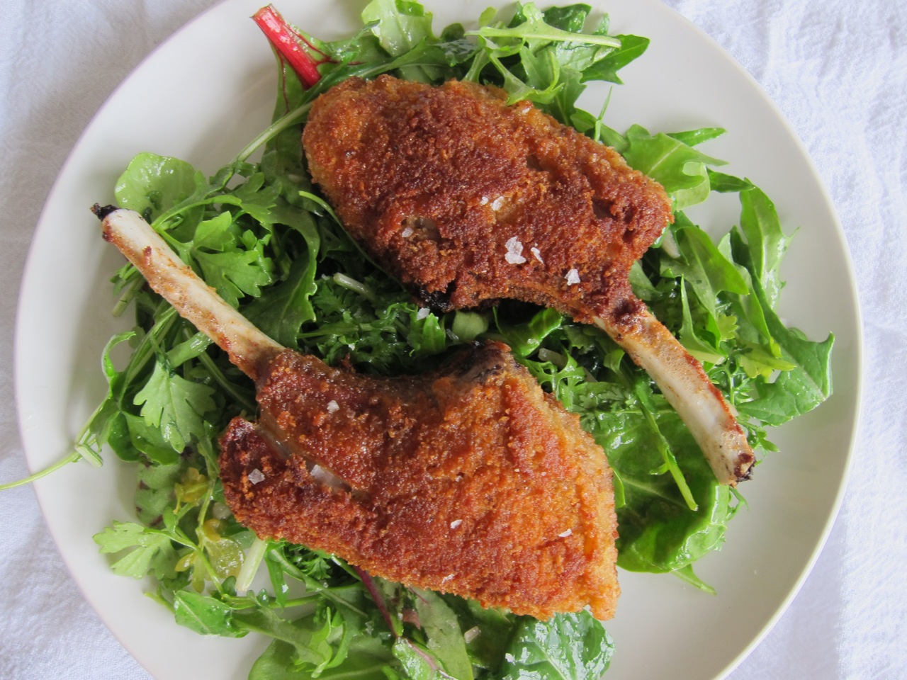 Fried Lamb Chops