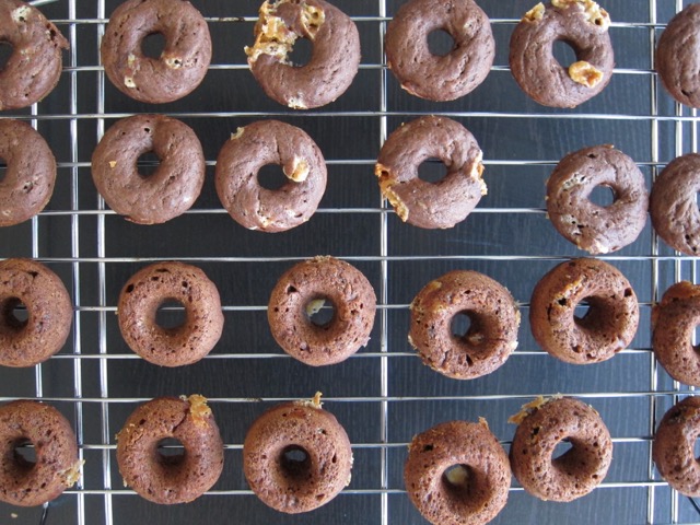 Chocolate Halva Donuts