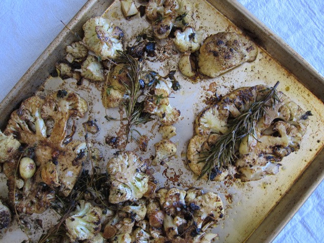 Roasted Cauliflower Steaks