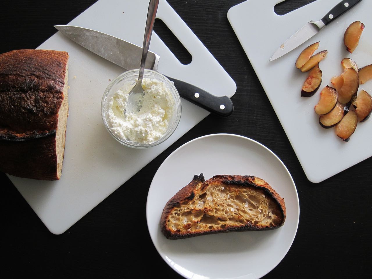 Fried Toast with Toppings