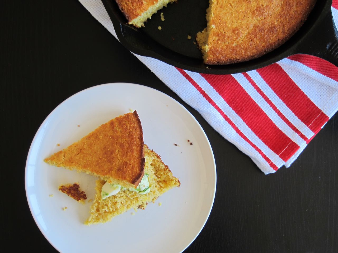 Cornbread with Jalapeno Butter